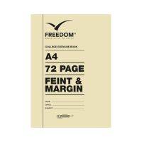 BOOK EXERCISE A4 72PG F/M