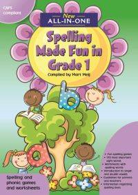 NEW ALL IN 1 SPELLING MADE FUN GR 1