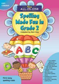 NEW ALL IN 1 SPELLING MADE FUN I  GR 2