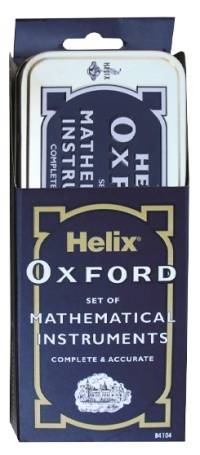 MATHS SET OXFORD 11 PCE BLUE SLEEVE