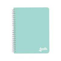 NOTEBOOK A4 DOODLE WIRO AQUAMARINE