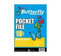 BUTTERFLY POCKET FILE A4 10 PAGE