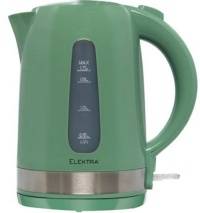 KETTLE ELEKTRA  2200W PLASTIC 1.7L - GREEN