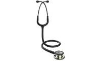 STETHOSCOPE LITTMANN CLASSIC III BLACK TUBE CHAMPAGNE FINISH CHESTPIECE SMOKE STEM AND HEADSET