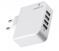 WALL CHARGER VOLKANO QUATRO SERIES SMART USB