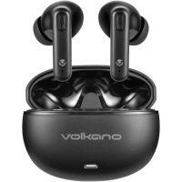 Volkano Pulse Series True Wireless Earphones with Charging Case - Black