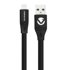 LIGHTNING CABLE VOLKANO SLIM SERIES BLACK