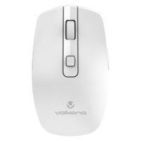 VOLKANO GRANITE SERIES RECHARGEABLE WIRELESS MOUSE - WHITE